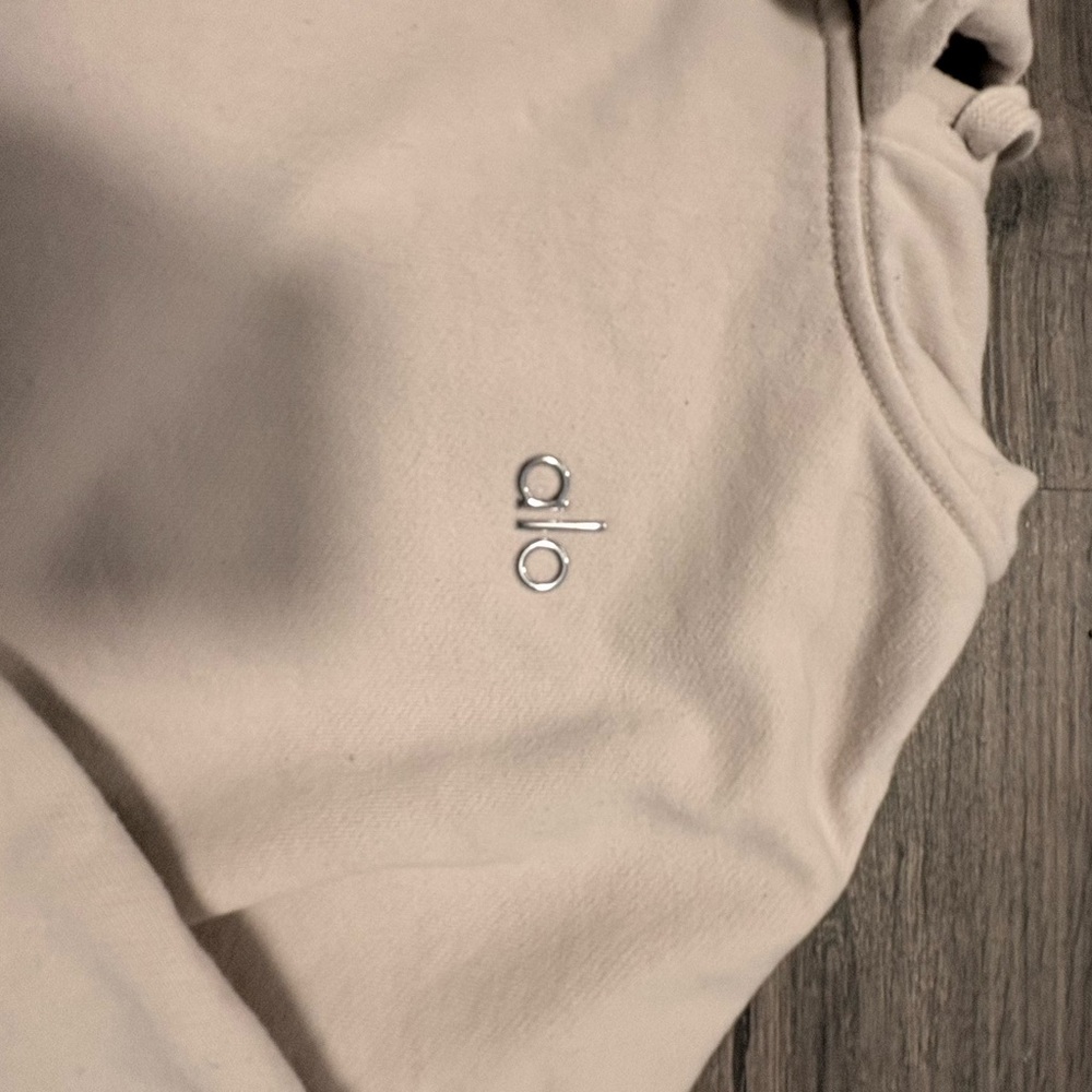 ALO Yoga Cream Hoodie - Picture 2 of 5